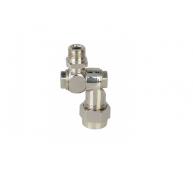 Corpo de bico giratório simples G 1/4'' macho com porca